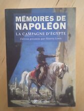 Mémoires napoléon. campagne d'occasion  Marseille V