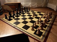 Old TSL CHESS SET with Wooden Pieces, used for sale  Shipping to South Africa