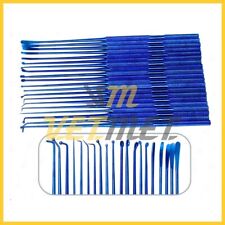 Rhoton micro dissector expanded Blue 20 PCs Set Plasma coating Titanium for sale  Shipping to South Africa