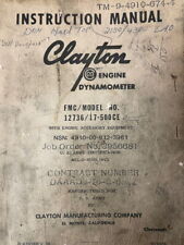 Manual clayton engine for sale  Morgantown