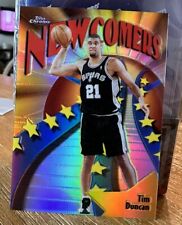1998-99 Topps Chrome Tim Duncan Season's Best Newcomers Refractor #SB26 Spurs for sale  Shipping to South Africa