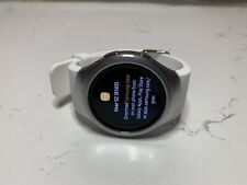 Reloj inteligente Samsung Gear S2, plateado con nueva banda blanca - buen estado segunda mano  Embacar hacia Mexico