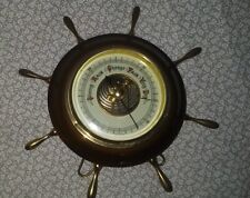 Vintage wood barometer for sale  Linton