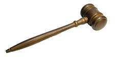 Wood gavel judge for sale  Beaumont