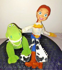 Usado, Juego Disney Pixar Toy Story con caja de voz rota Jessie y felpa Rex segunda mano  Embacar hacia Argentina