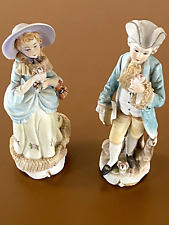 Biscuit couple personnages d'occasion  Lay-Saint-Christophe