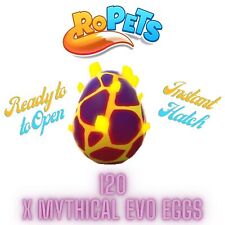 RoPets Mythical Evo Egg x 120 *Pronto para abrir *Entrega rápida*Compradores 100% positivos, usado comprar usado  Enviando para Brazil