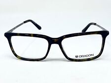 Nova armação de óculos masculina retangular tartaruga marrom DRAGON DR2031 56-16-145 comprar usado  Enviando para Brazil