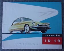 Citroen orig 1956 for sale  BENFLEET