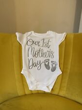 Personalised baby vest for sale  BIRMINGHAM