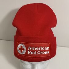 Nova Cruz Vermelha Americana Doação Inverno Red Knit Hat Beanie comprar usado  Enviando para Brazil