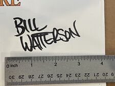 Signed bill watterson for sale  Dover