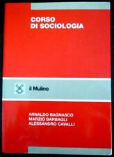 Corso sociologia copertina usato  Italia