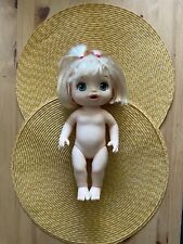 Hasbro Baby Alive Sweet Spoonful Baby Doll Blonde Drinks Wets 2017 12" SEM MAMADEIRA comprar usado  Enviando para Brazil
