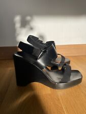 Black gucci wedge for sale  LONDON