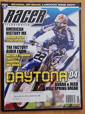Revista de Motocross Racer X Junho 2004 Daytona '04 125cc Bubba & Reed Spring Break comprar usado  Enviando para Brazil