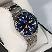 Orient Mostrador Azul AA02 41.5mm Estojo de Aço Inoxidável Masculino watchwatch (FAA02005D9) comprar usado  Enviando para Brazil
