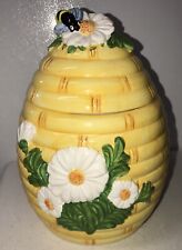 Vintage Beehive Cookie Jar Floral for sale  Skiatook