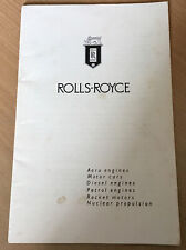 Rolls royce company for sale  NOTTINGHAM
