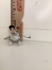 1/12” Scale Posable Baby- In Crochet Outfit for sale  Shipping to South Africa