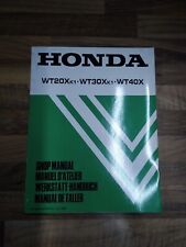 Honda wt20x wt30x for sale  SOUTHAMPTON