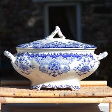 Antique earthenware soup d'occasion  Expédié en Belgium