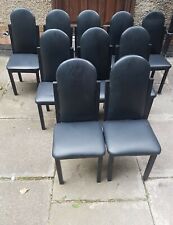 Kids black leather for sale  LEICESTER