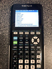Texas Instruments Ti-84 Plus CE Graphing Calculator - With Charger Tested for sale  Canada