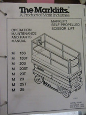 Marklift manual 15s for sale  Saint Michael