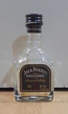 BOTELLA DE VIDRIO EN MINIATURA VACÍA DE WHISKY JACK DANIEL'S DE UN SOLO BARRIL, usado segunda mano  Embacar hacia Argentina