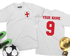 Camiseta personalizada bandeira da Inglaterra Premier Football League kit número nome personalizado comprar usado  Enviando para Brazil