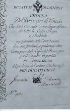 1798 cedola ducati usato  Milano