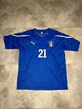 Camiseta masculina Andrea Pirlo 2010 Itália Home Puma L Copa do Mundo África do Sul Juventus comprar usado  Enviando para Brazil