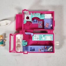 1994 Polly Pocket Motor Home On the Go Pink Camper, Canoa & Doll Tiny World Set comprar usado  Enviando para Brazil