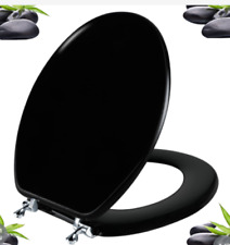 Black round toilet for sale  Shipping to Ireland