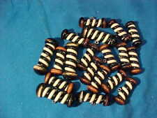 19- 1920s ART DECO Era Celluloid " BARBER POLE " Toggle BUTTONS  for sale  Shipping to Canada