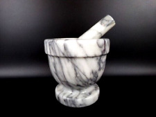 Marble mortar pestle for sale  Shipping to Ireland