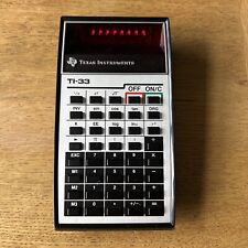 Texas instruments vintage for sale  CHESTERFIELD