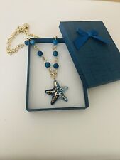 collana stelle blu usato  Francofonte