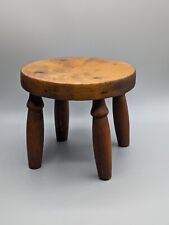 Primative wooden footstool for sale  CAERPHILLY