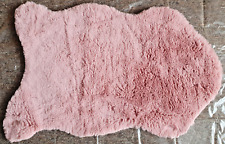 Teppich kuhfell rosa gebraucht kaufen  Deutschland