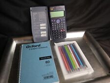 Calculadora Científica Casio FX-82ES Nat Pantalla China + Cubierta y Plumas Tablet Lote, usado segunda mano  Embacar hacia Argentina
