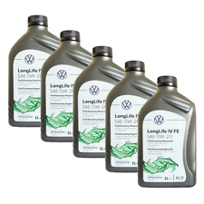 5 LT OLIO MOTORE VOLKSWAGEN LONGLIFE IV FE 0W-20 508.00 509.00 VW AUDI SEAT comprar usado  Enviando para Brazil