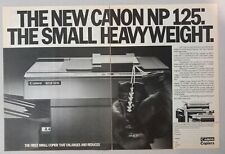 Canon NP-125 1982 copiadora revista impresa anuncio revista Newsweek segunda mano  Embacar hacia Mexico