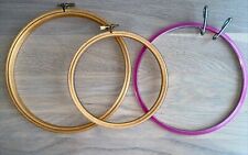 Collection embroidery hoops for sale  BEXHILL-ON-SEA