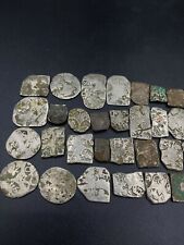 Lote de selos antigos de moedas antigas de prata marcados com perfuração do século II a VI aC, usado comprar usado  Enviando para Brazil