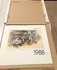 Calendario porsche 1988 usato  Soragna