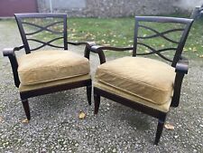 Paire fauteuils acajou d'occasion  Dammarie