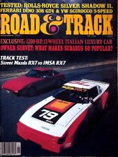 MAZDA RX7 VS IMSA RX7 - REVISTA ROAD & TRACK, NOVIEMBRE DE 1979 VOLUMEN 3I, VOLUMEN 3 segunda mano  Embacar hacia Argentina