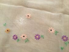 Embroidered table cloth for sale  AYR